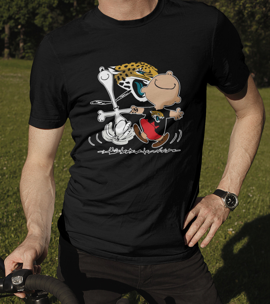 Jacksonville Jaguars Comic Dance Celebration T-Shirt