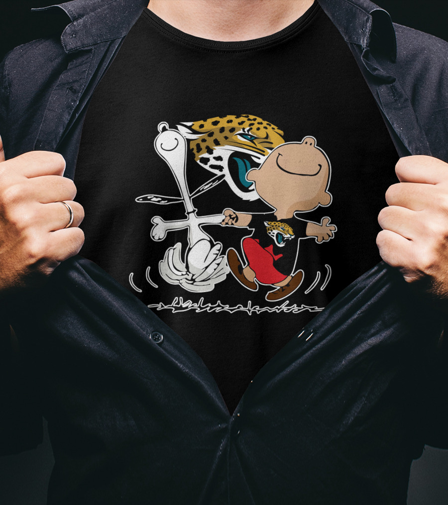 Jacksonville Jaguars Comic Dance Celebration T-Shirt