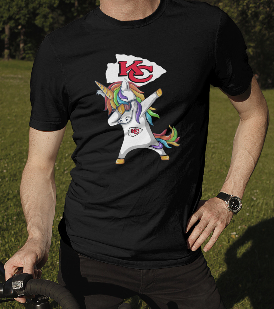 Kansas City Chiefs Unicorn Dab T-Shirt