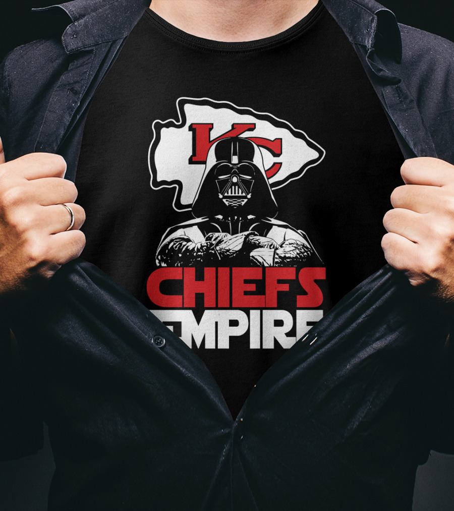 Kc Chiefs Empire Darth Vader T-Shirt