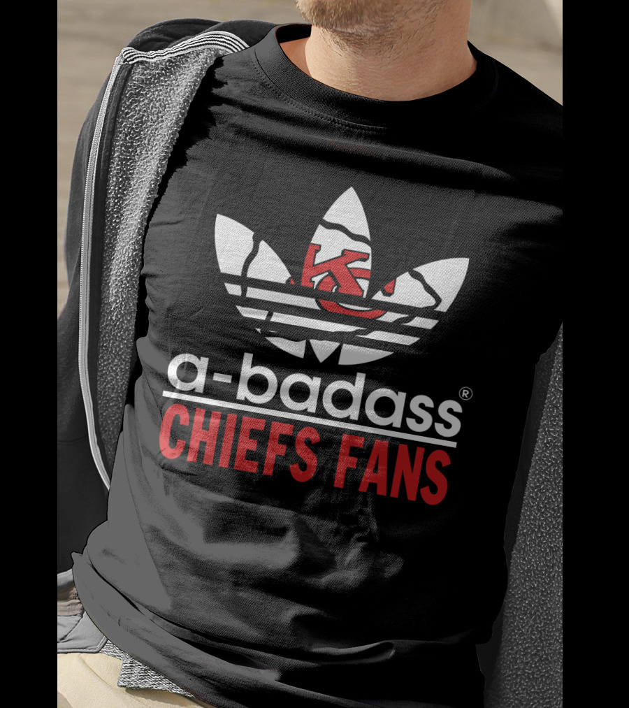 Kansas City Chiefs A-Badass Chiefs Fans Logo T-Shirt