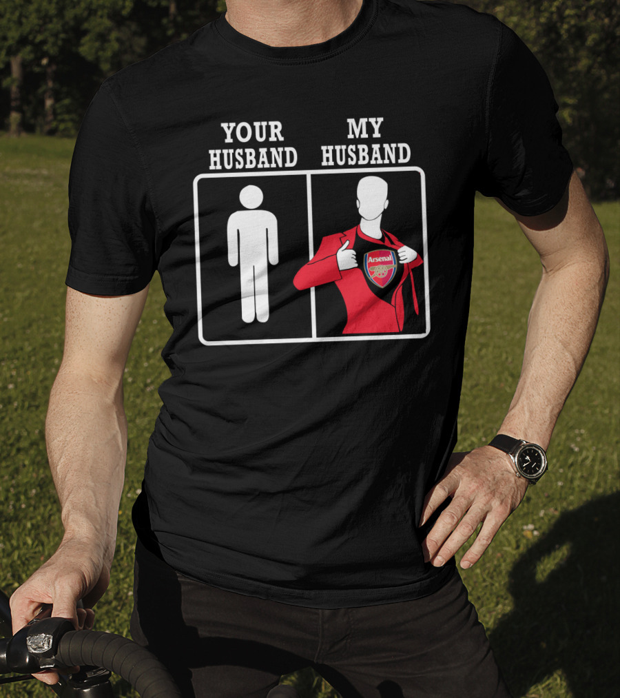 Your Husband My Husband Arsenal T-Shirt