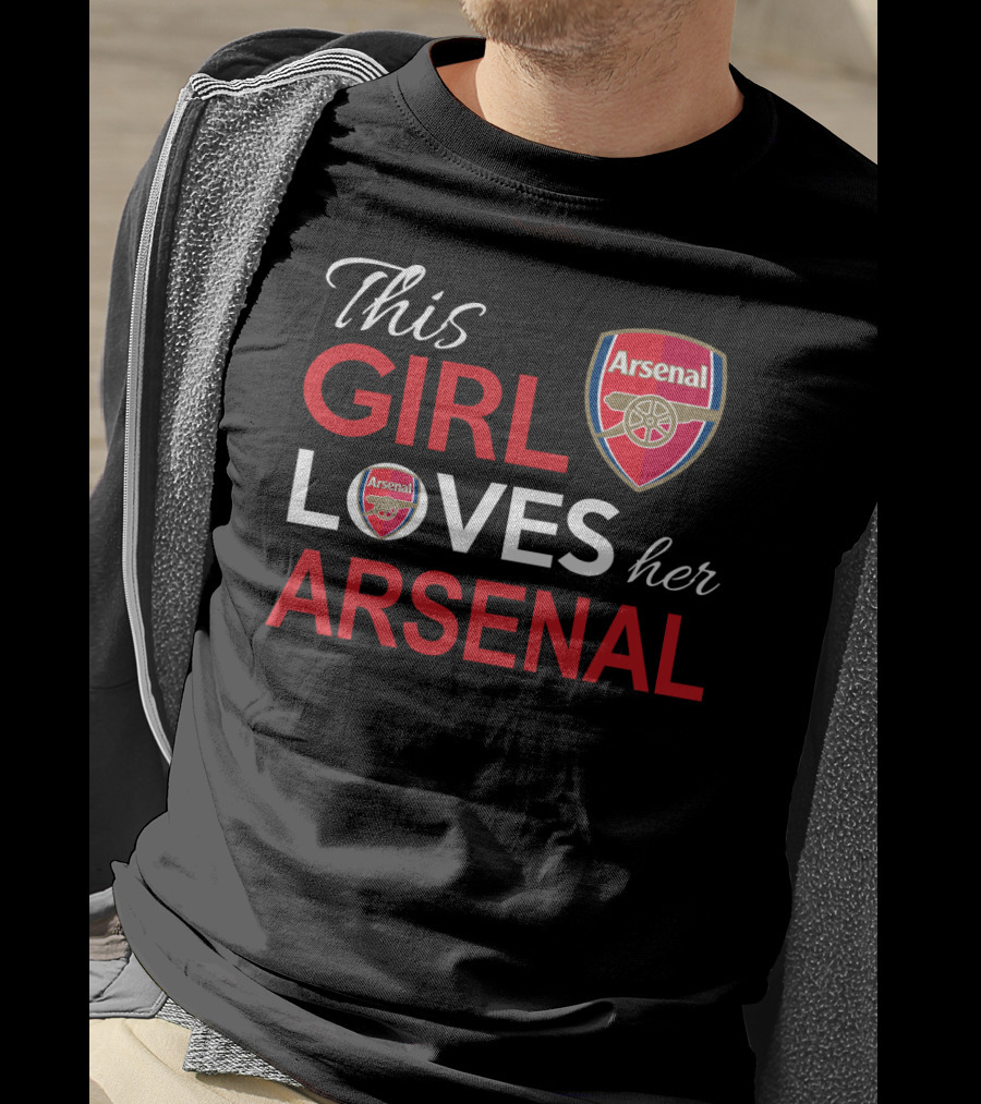 This Girl Loves Her Arsenal Arsenal T-Shirt