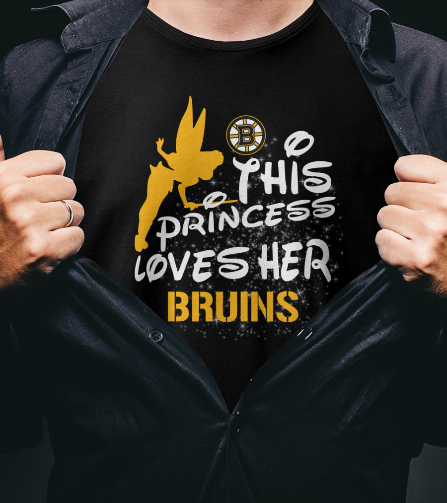 This Princess Loves Her Boston Bruins T-Shirt