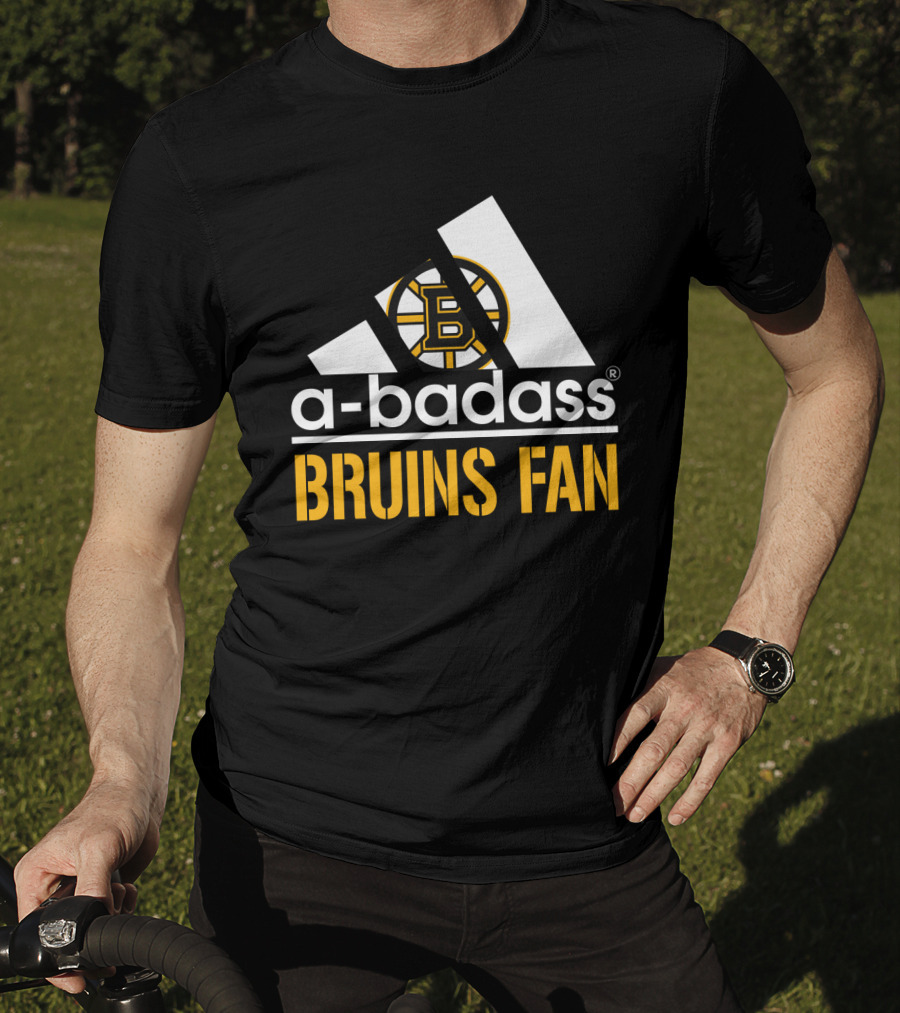 A-Badass Bruins Fan Boston Bruins T-Shirt
