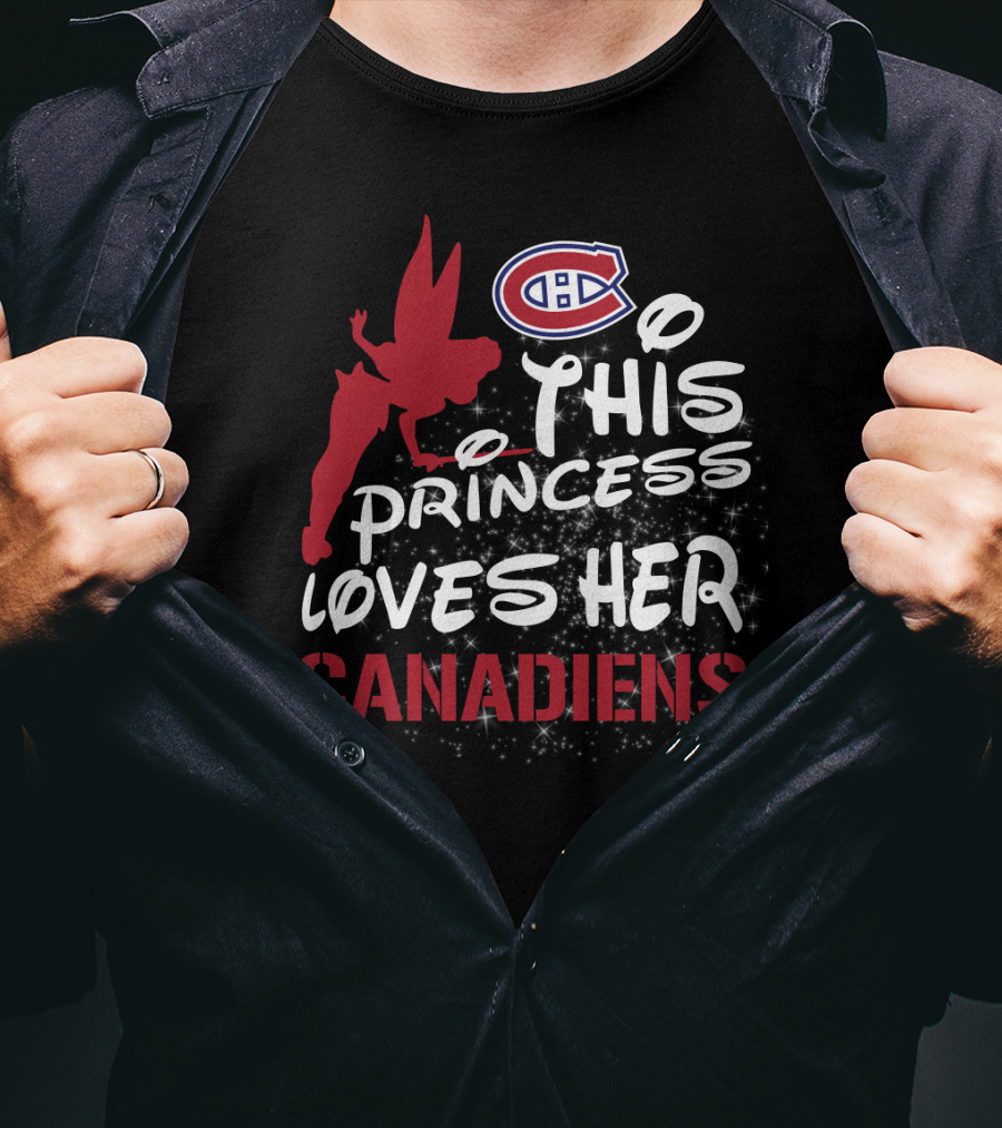 This Princess Loves Her Montreal Canadiens T-Shirt