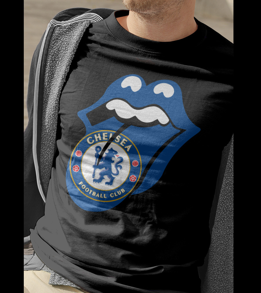 Chelsea Football Club Blue Tongue T-Shirt
