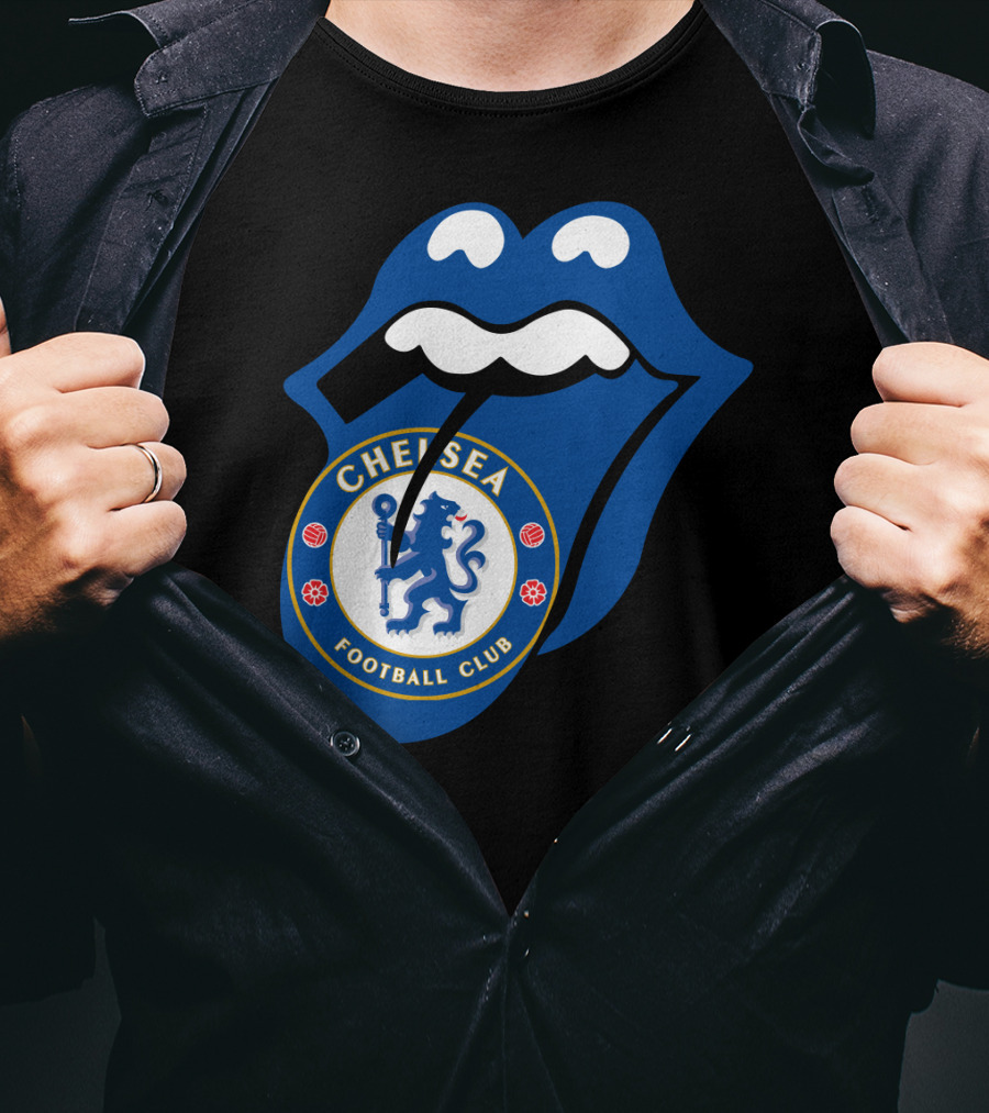 Chelsea Football Club Blue Tongue T-Shirt