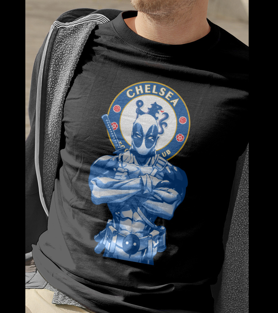 Chelsea Football Club Superhero Crossover T-Shirt