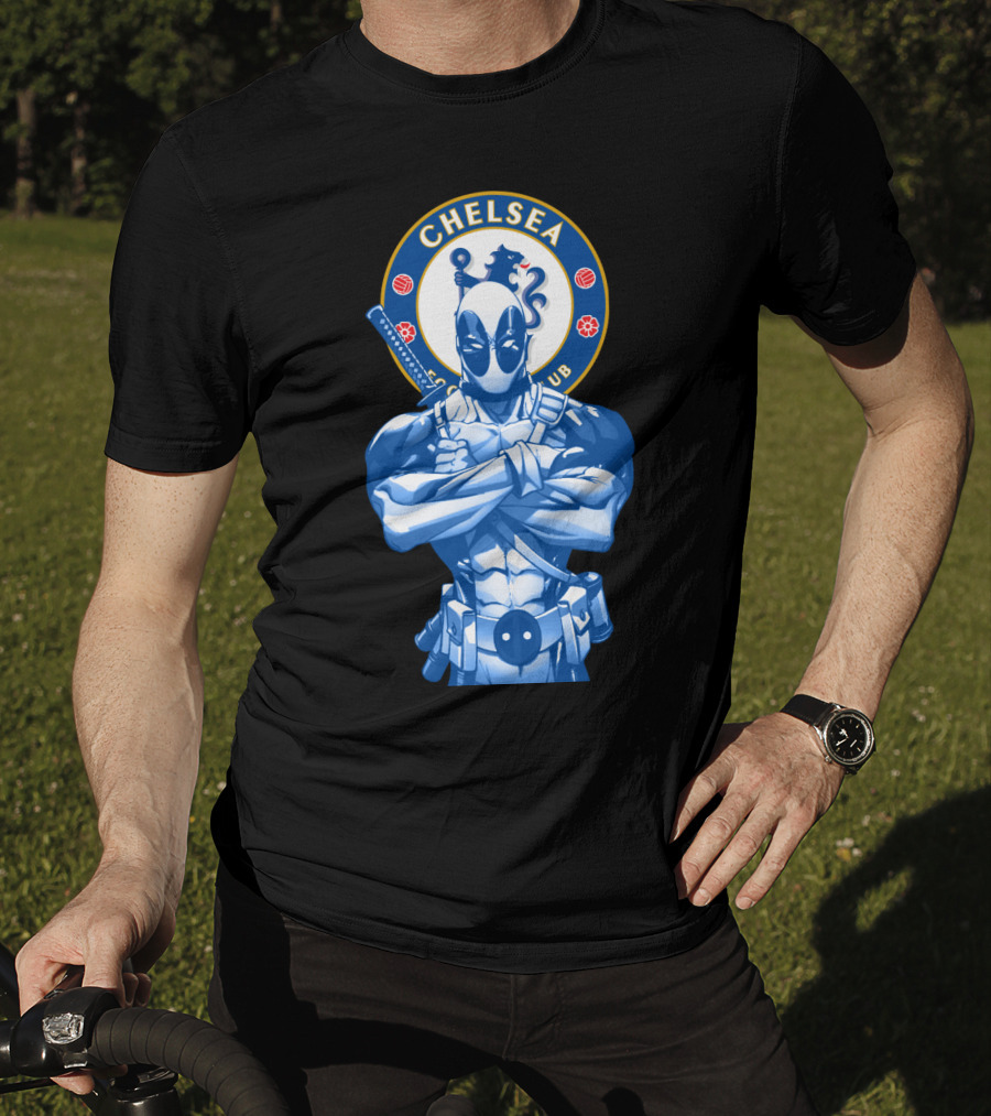Chelsea Football Club Superhero Crossover T-Shirt