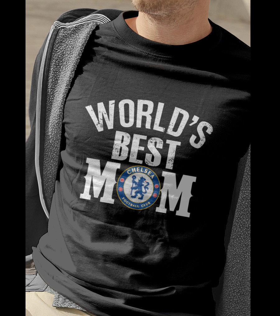 World's Best Mom Chelsea Football Club T-Shirt