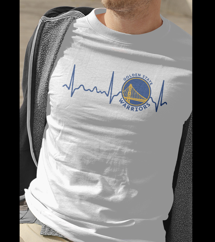 Golden State Warriors Heartbeat T-Shirt