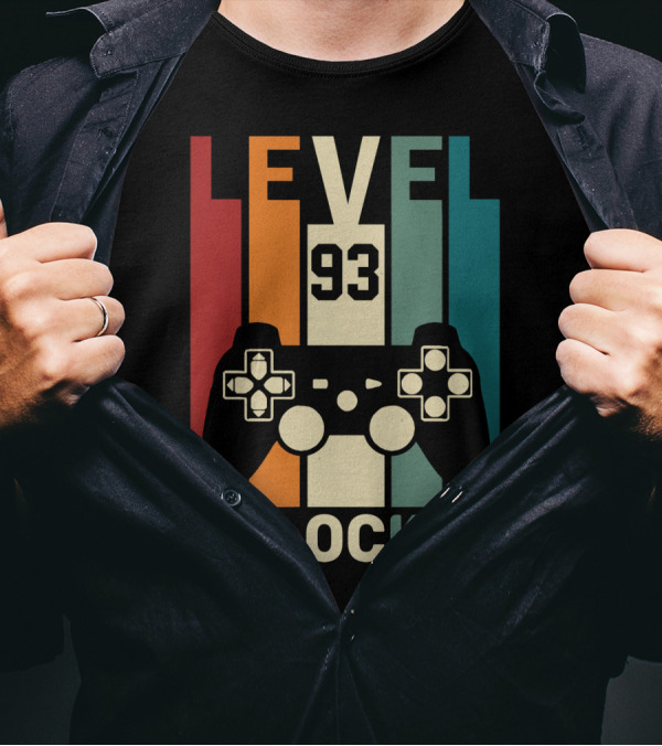 Level 93 Unlocked Gaming Controller T-Shirt