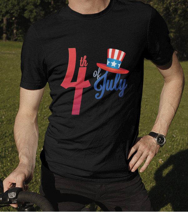 4th Of July Independence Day Patriotic Hat T-Shirt