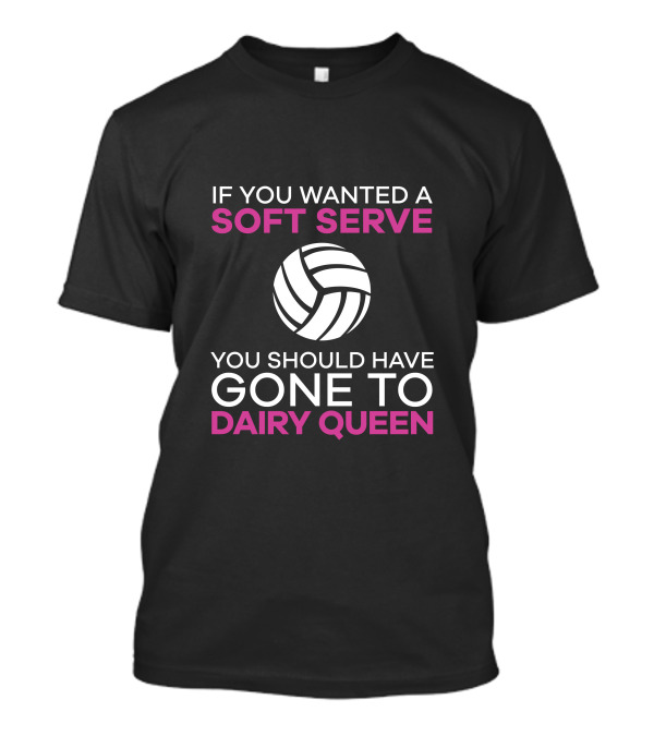 If You Wanted A Soft Serve Volleyball You Should Have Gone To Dairy Queen T-Shirt